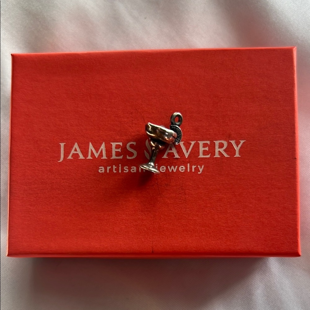 James Avery Margarita Glass Charm